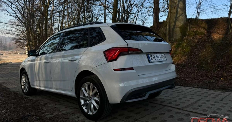 Skoda Kamiq cena 79999 przebieg: 54000, rok produkcji 2020 z Okonek małe 781